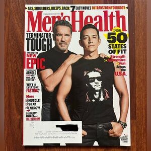 Men’s Health Magazine - Arnold Schwarzenegger - October 2019